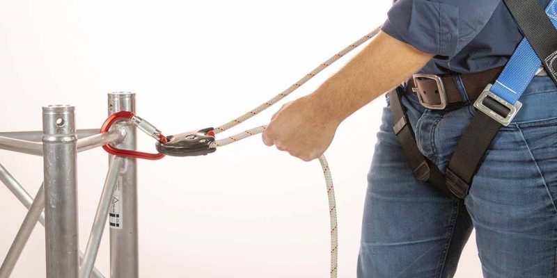 Fall protection, fall arrest harness, occupational health and safety